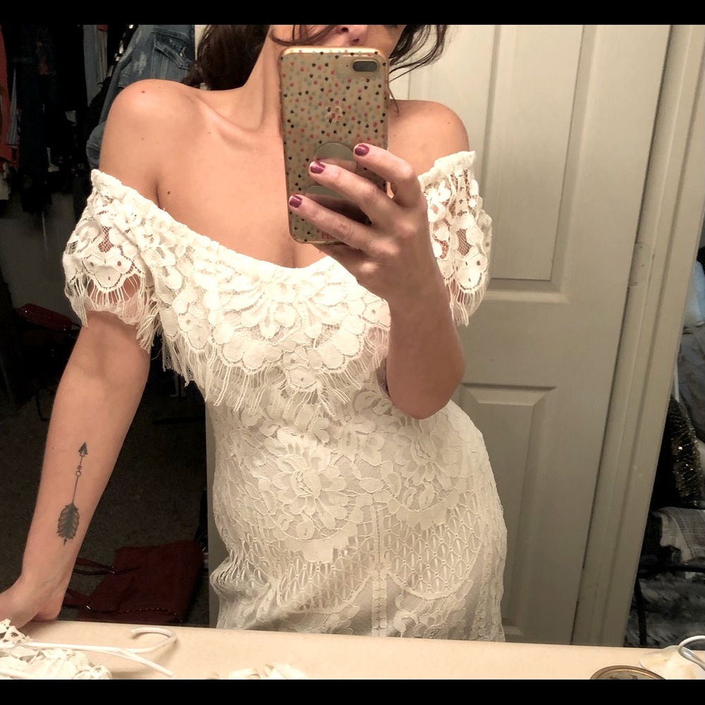 NWT SEXY LACE DRESS!